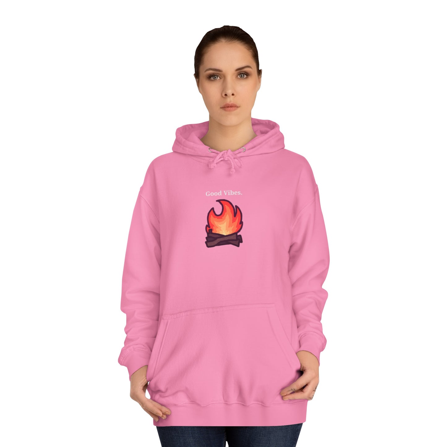 Good Vibes Campfire Unisex Pullover Hoodie