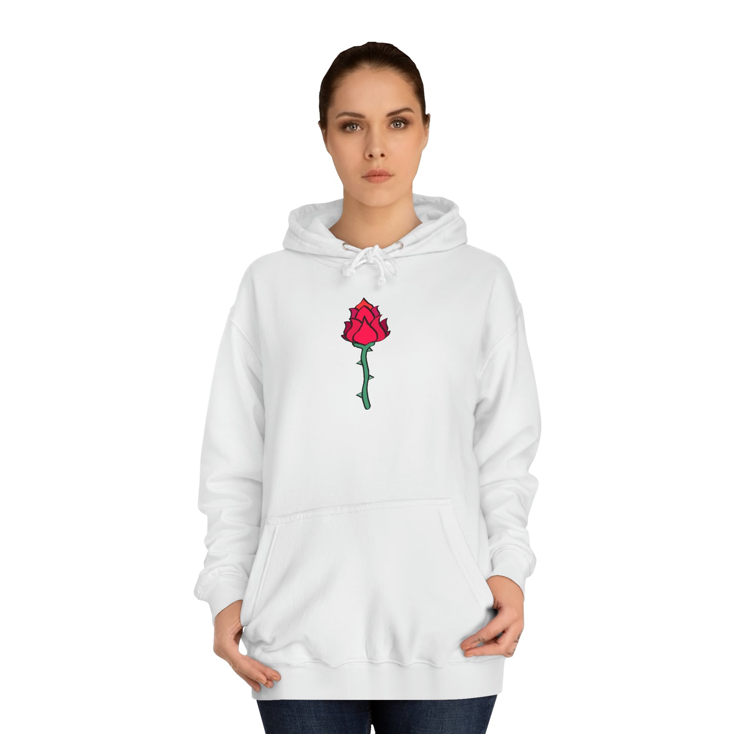 Unisex Rose Hoodie