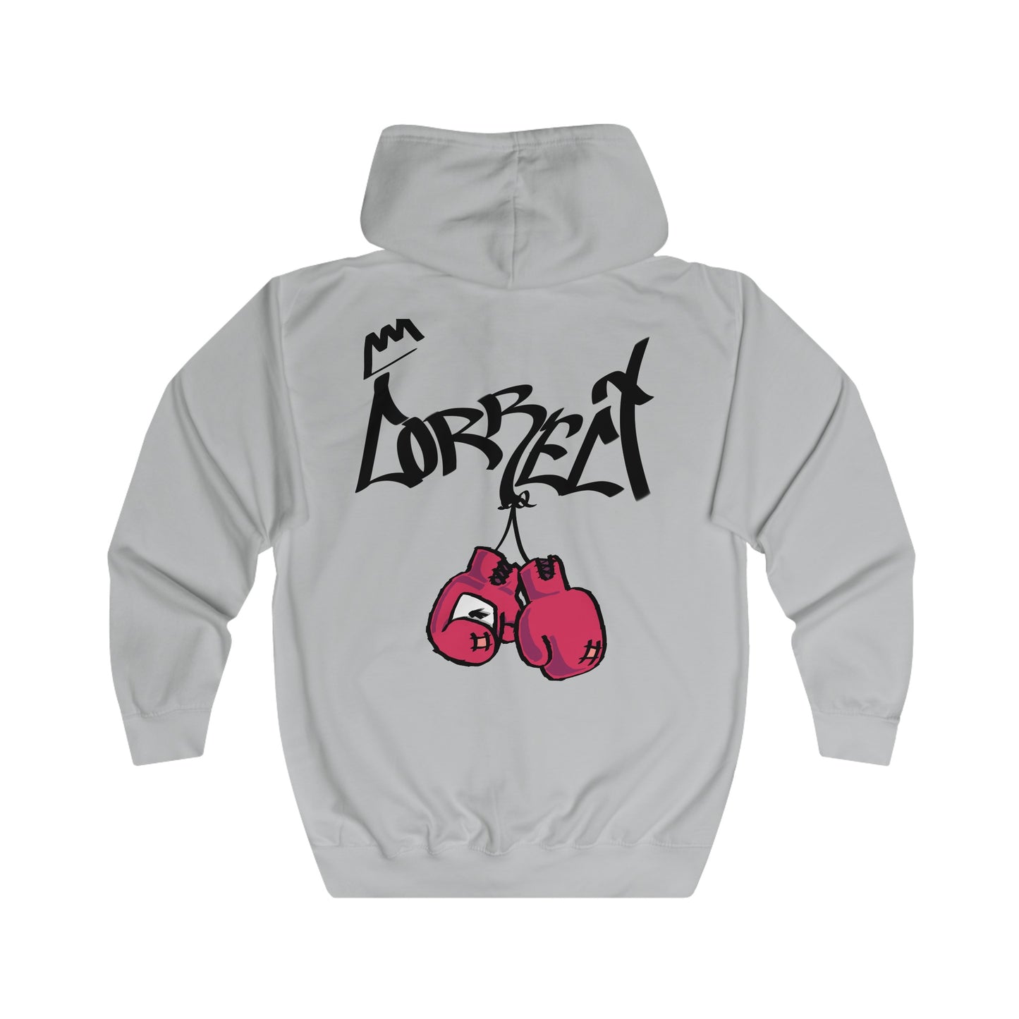 Unisex Boxing Full Zip Hoodie