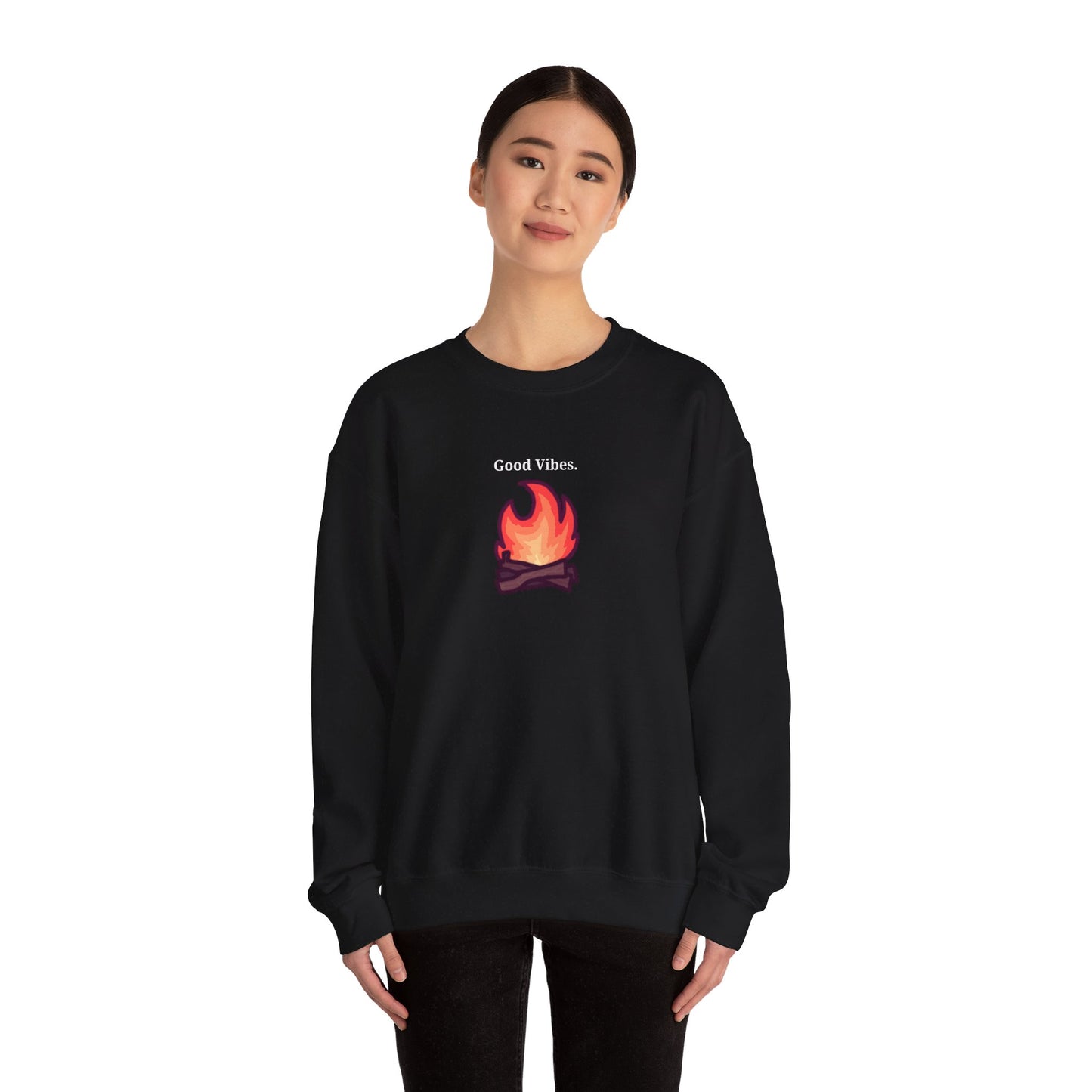 Good Vibes Campfire Unisex Jumper