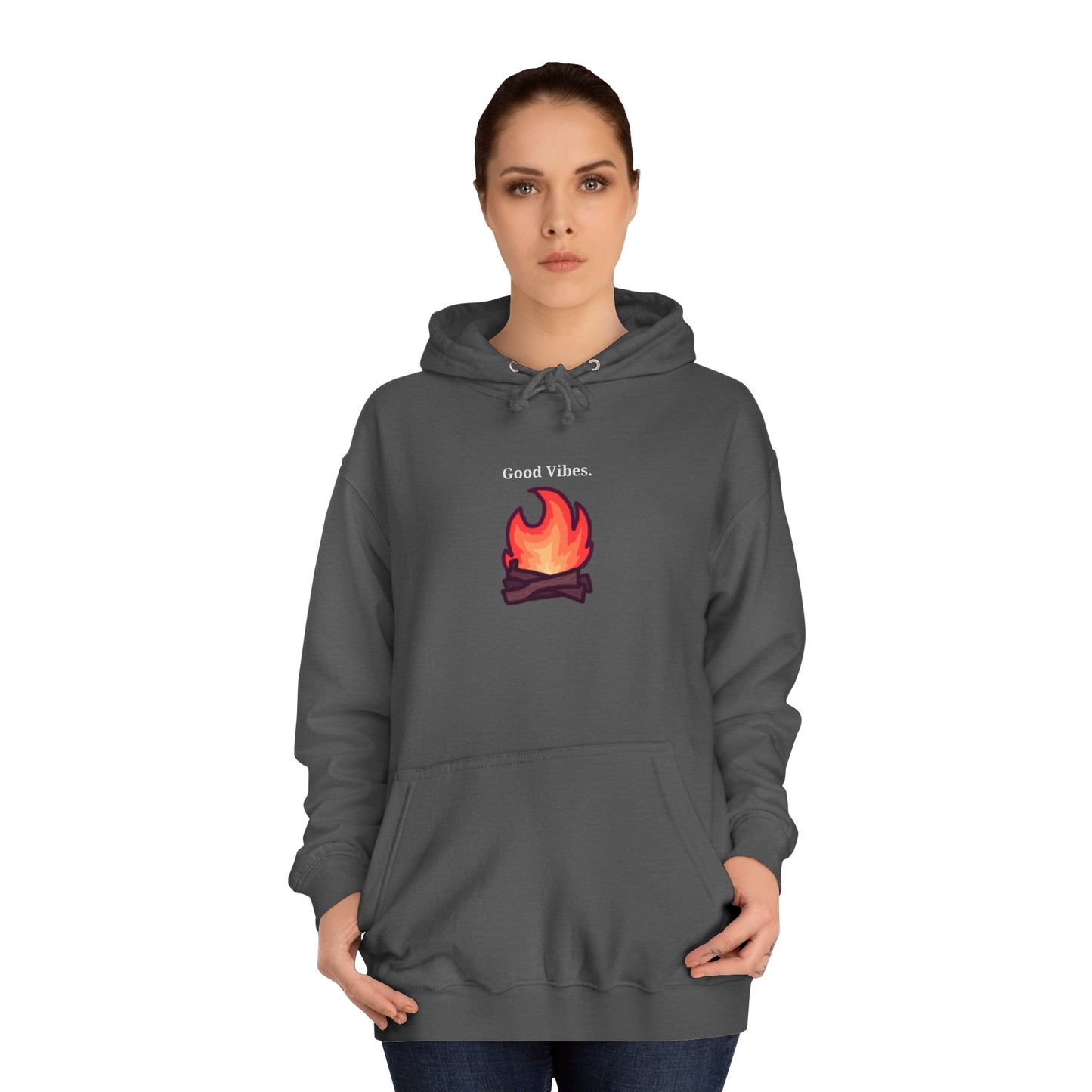 Good Vibes Campfire Unisex Pullover Hoodie