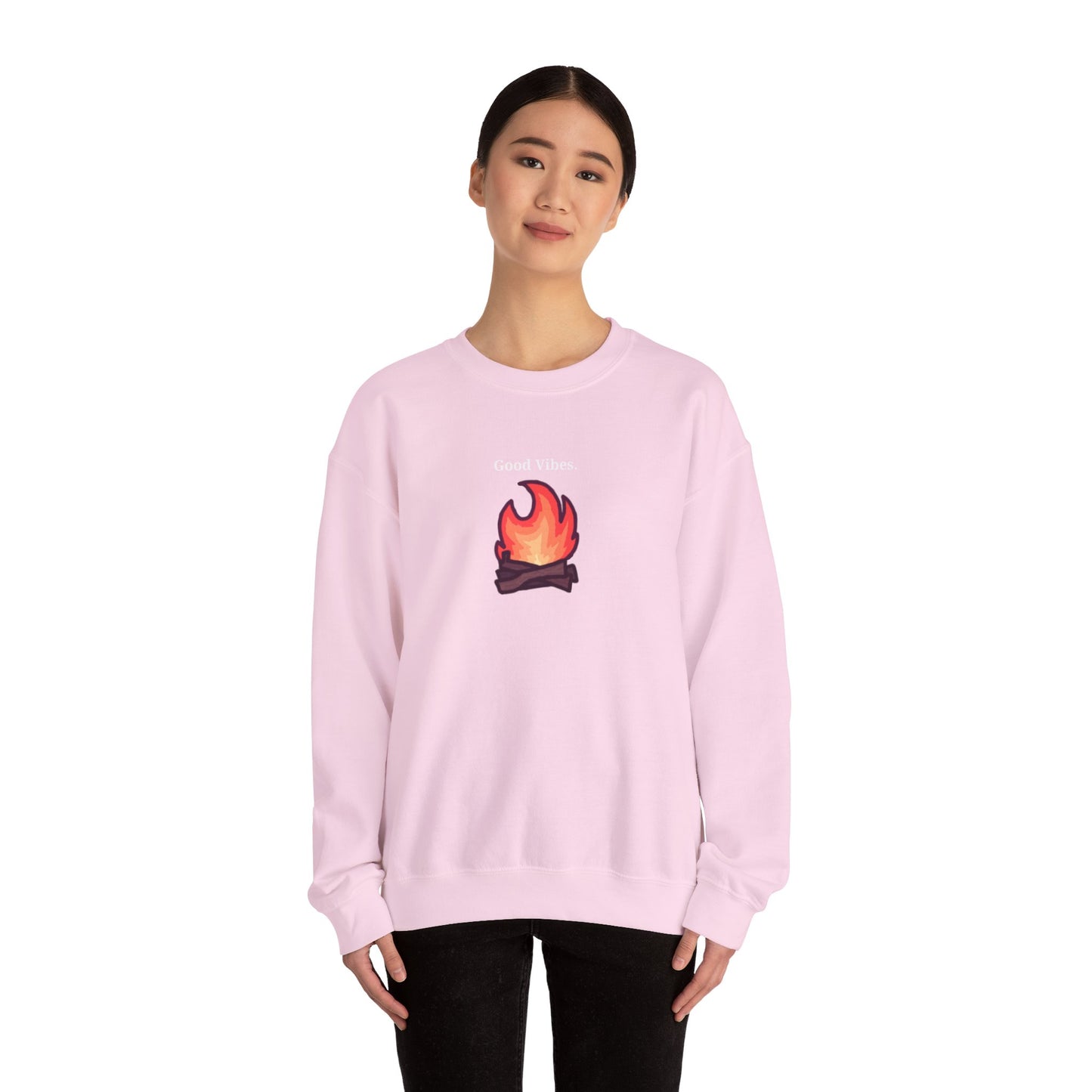 Good Vibes Campfire Unisex Jumper