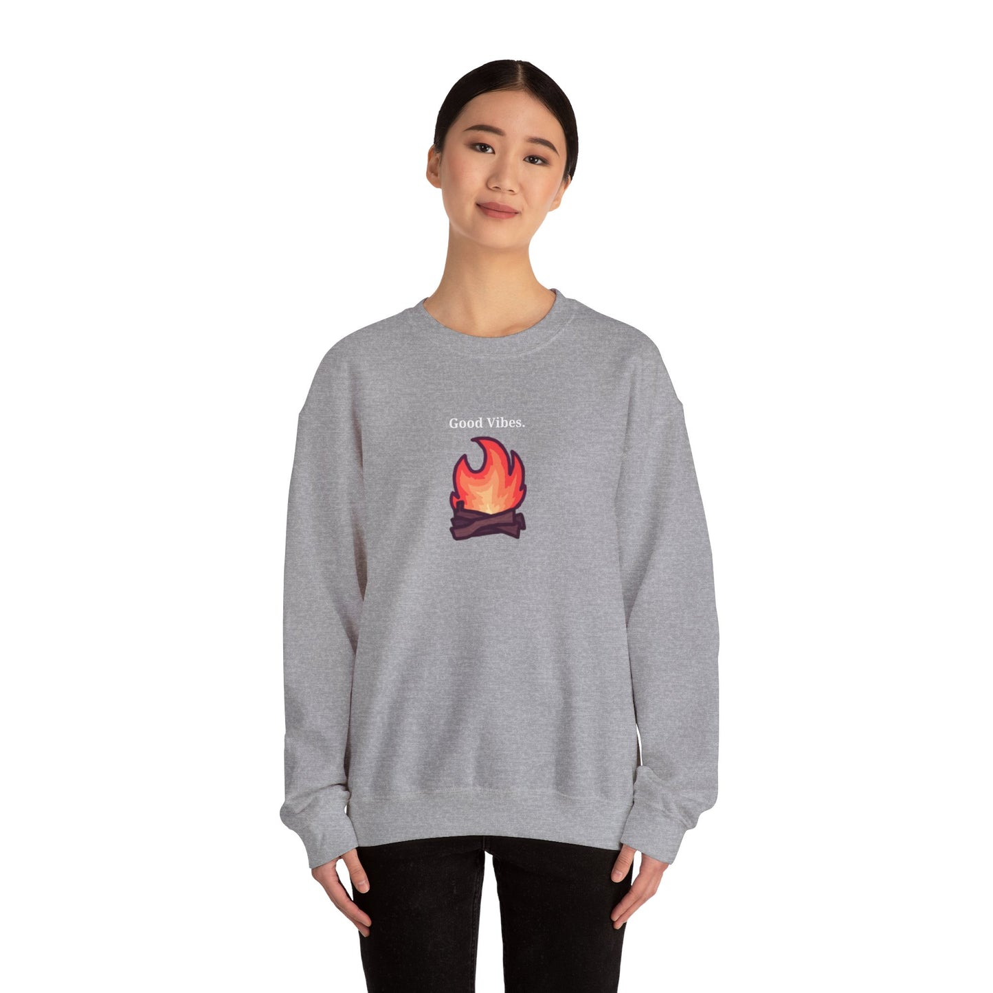 Good Vibes Campfire Unisex Jumper