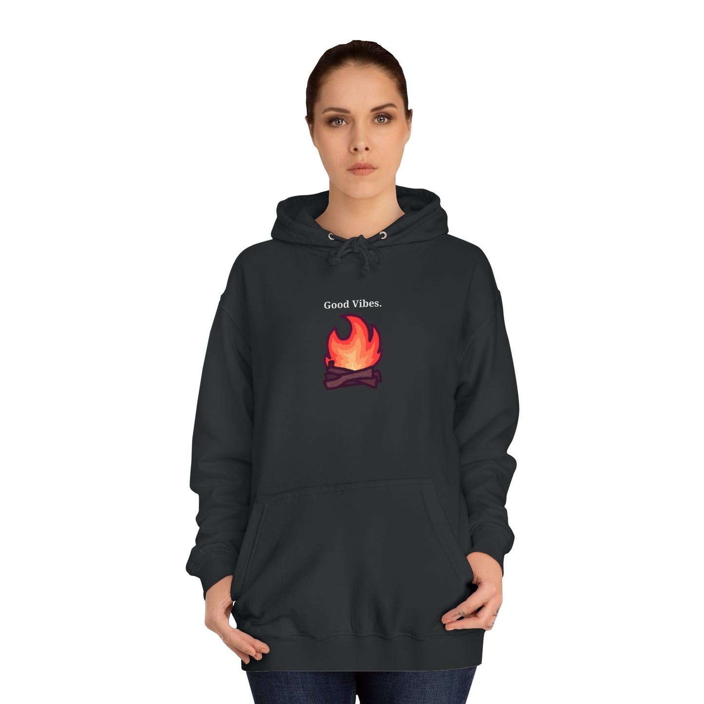 Good Vibes Campfire Unisex Pullover Hoodie