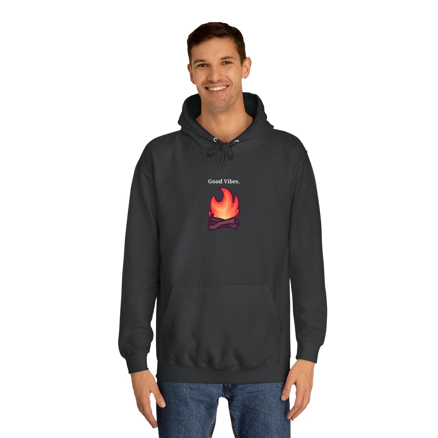 Good Vibes Campfire Unisex Pullover Hoodie
