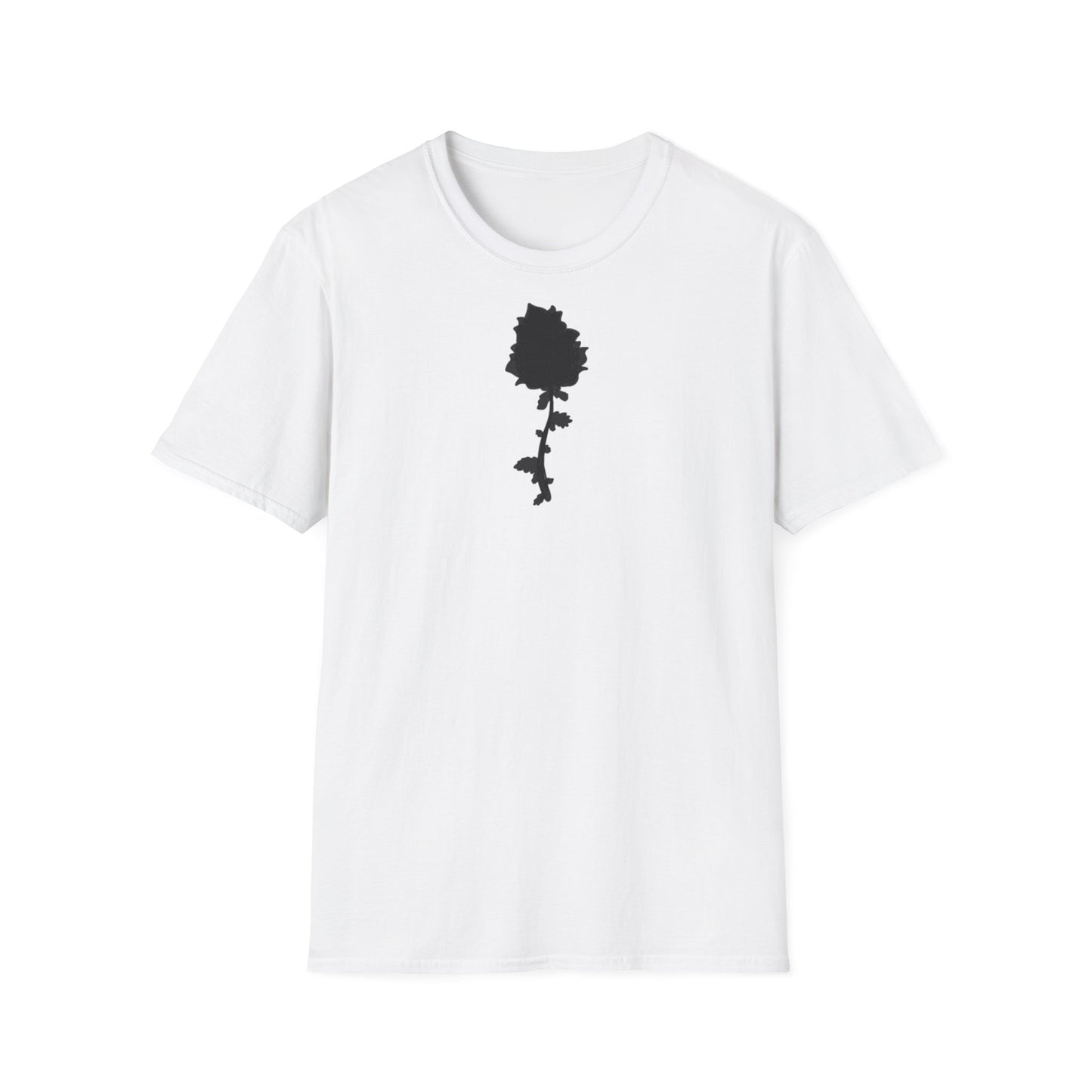 Unisex Black Rose T-Shirt