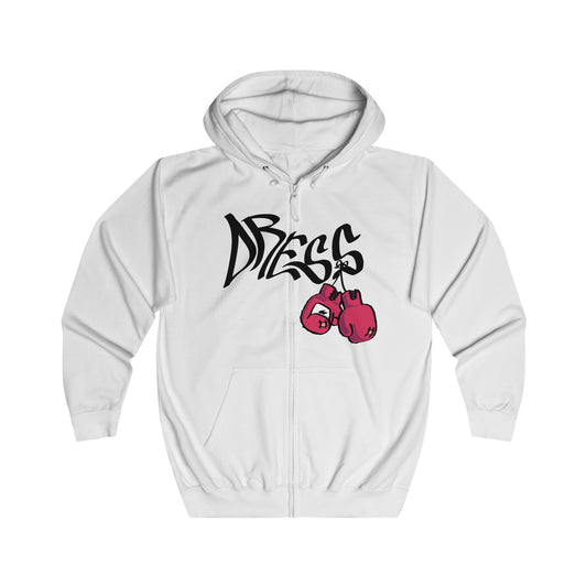 Unisex Boxing Full Zip Hoodie