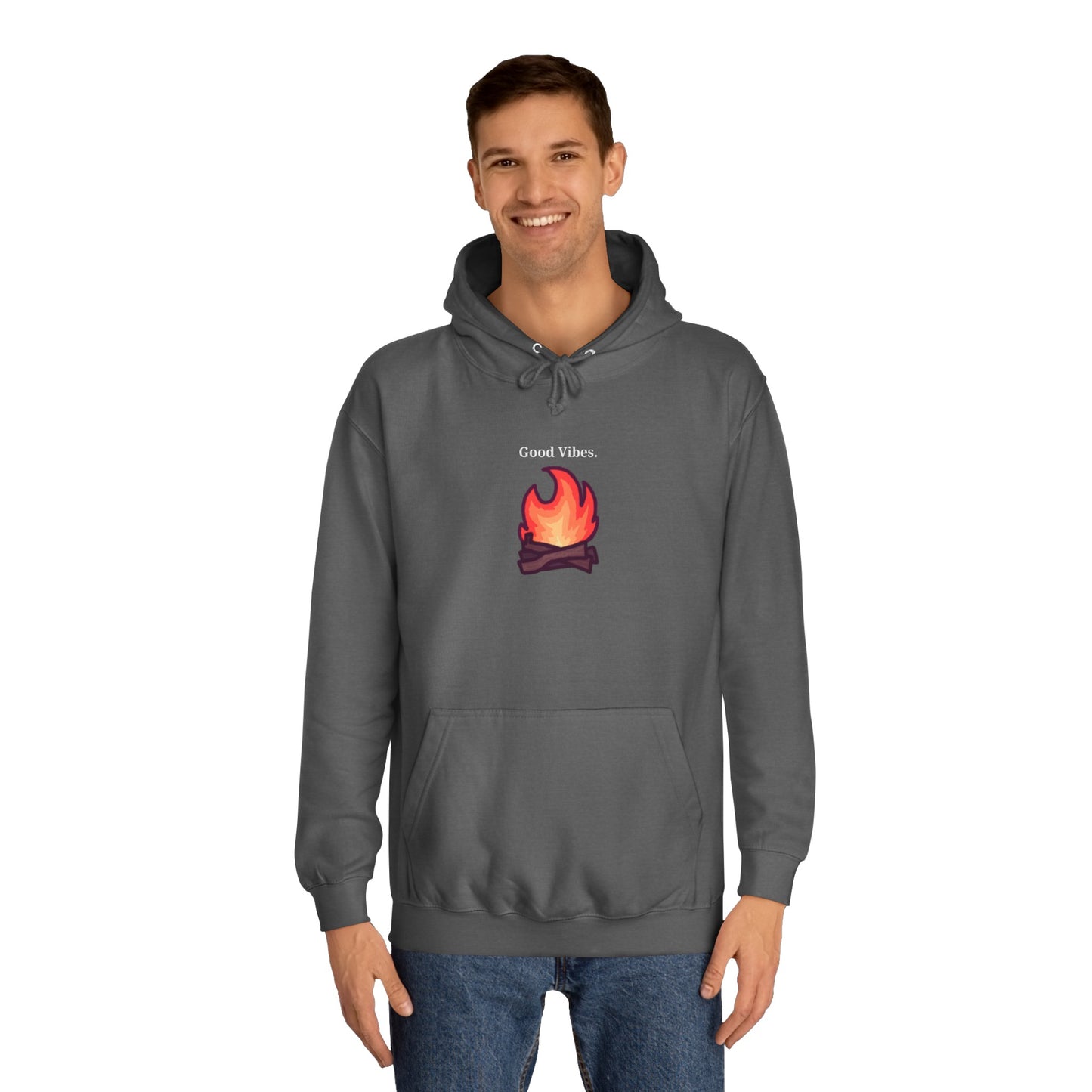 Good Vibes Campfire Unisex Pullover Hoodie