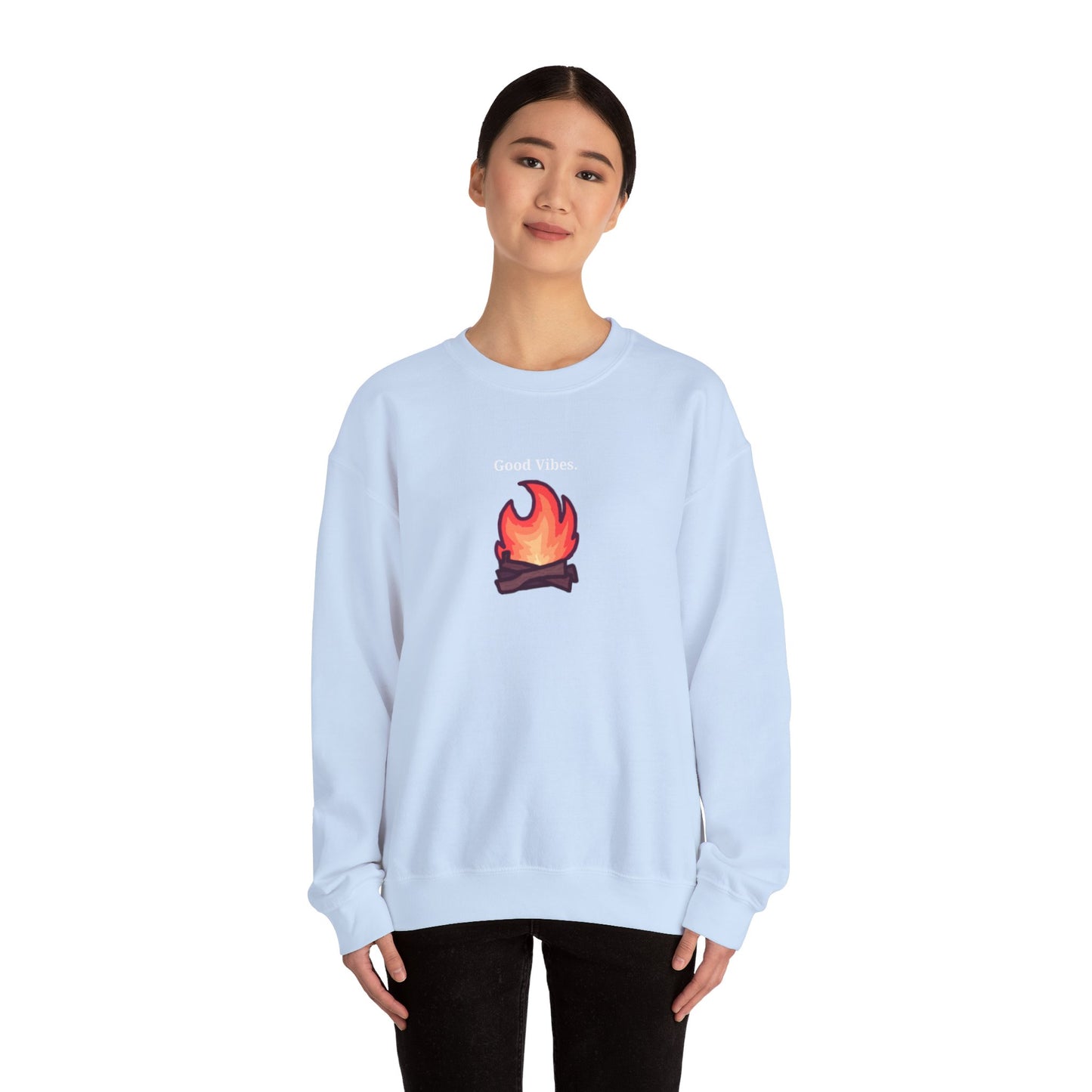 Good Vibes Campfire Unisex Jumper