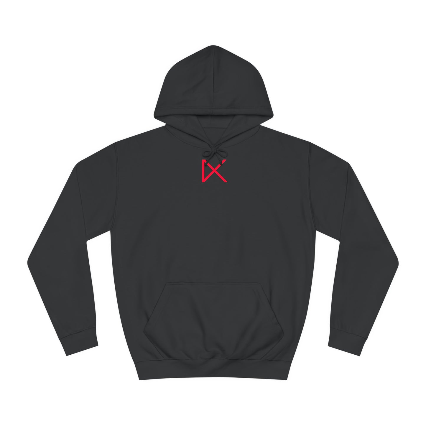 Unisex Red Logo Hoodie