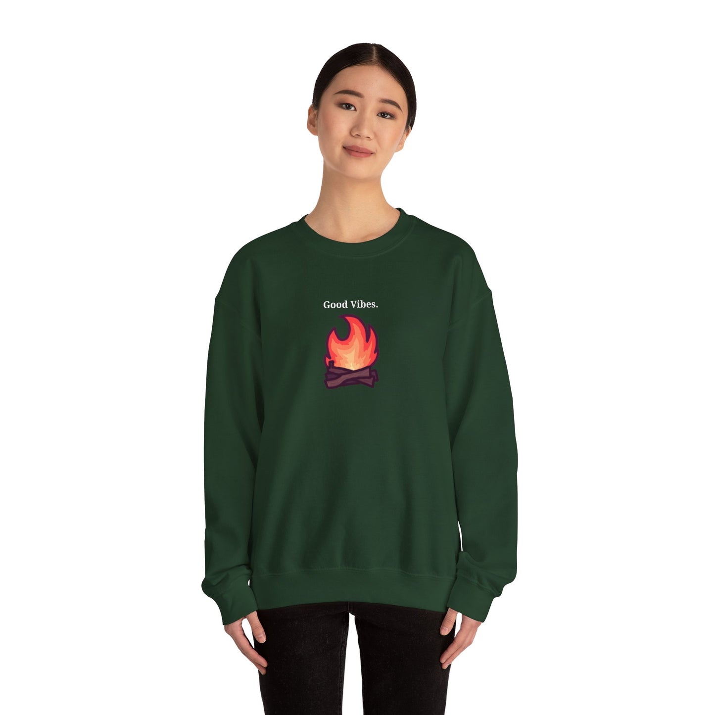 Good Vibes Campfire Unisex Jumper